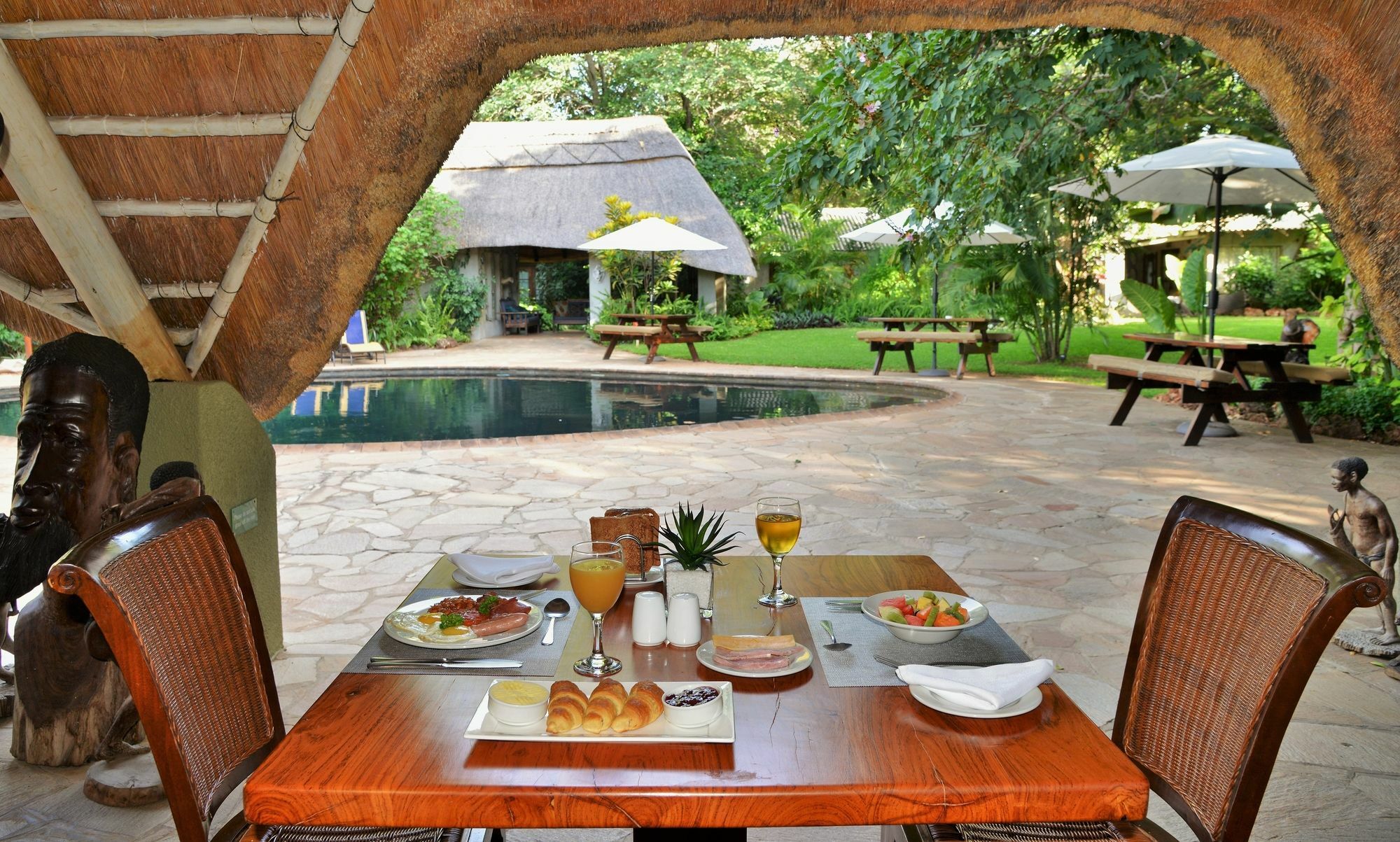 Bayete Guest Lodge Victoria Falls Exterior foto